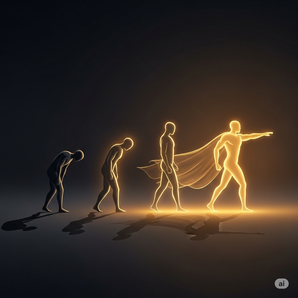 אבולוציה מקורבן לגיבור