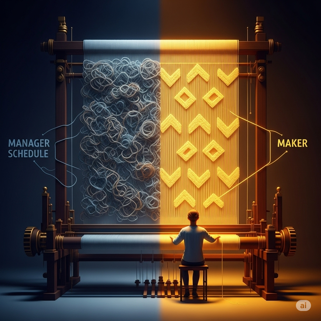 לוח זמנים של מנהל מול יוצר